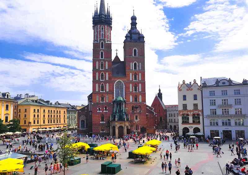 Krakkó, egy történelmi Lengyelországi város