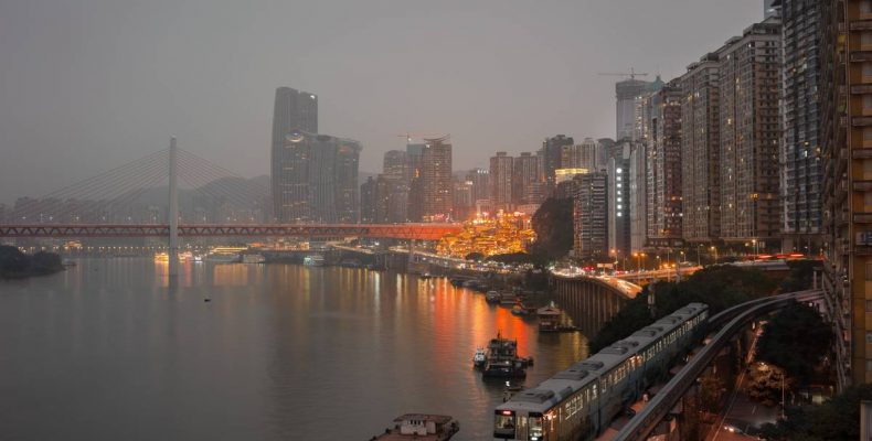 Csungking, a kínai nagyváros a Jangce szélén