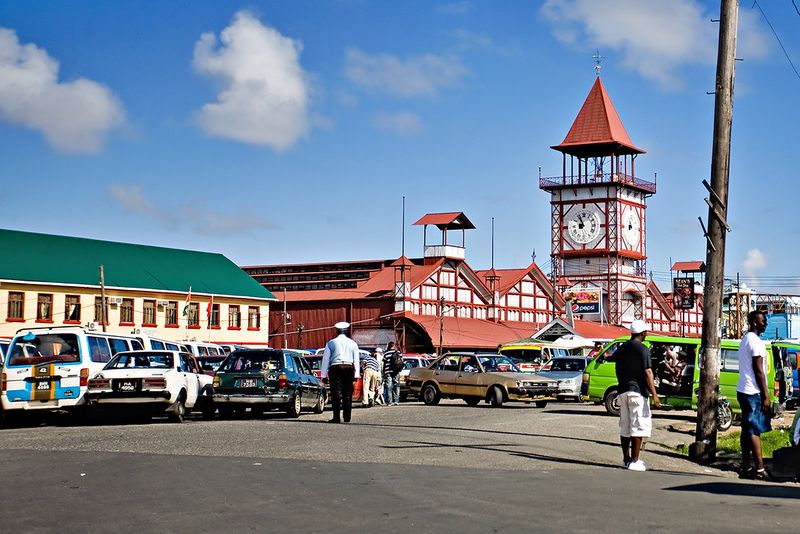 Guyana Dél-Amerika északi részén fekvő állam
